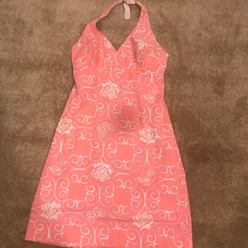 Lilly Pulitzer Vintage Halter Dress
